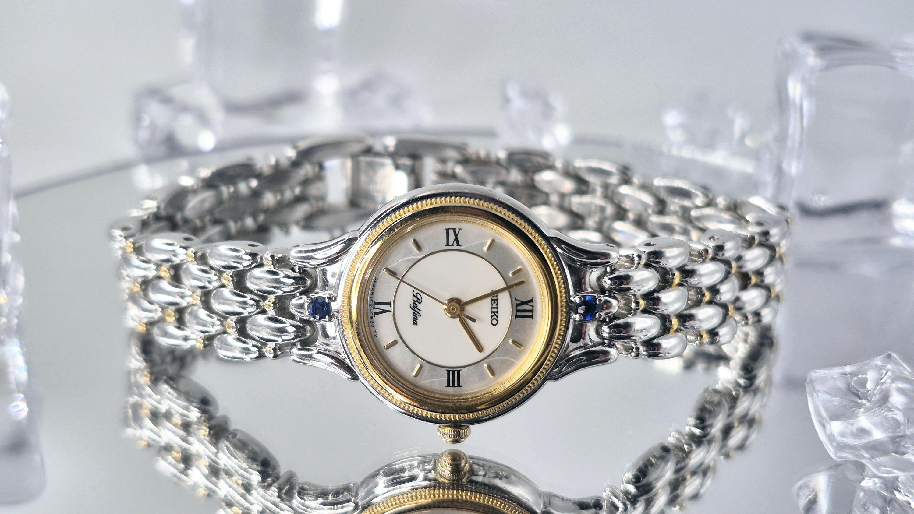 Seiko Belfina Vintage Ladies Watch – Mother of Pearl Dial