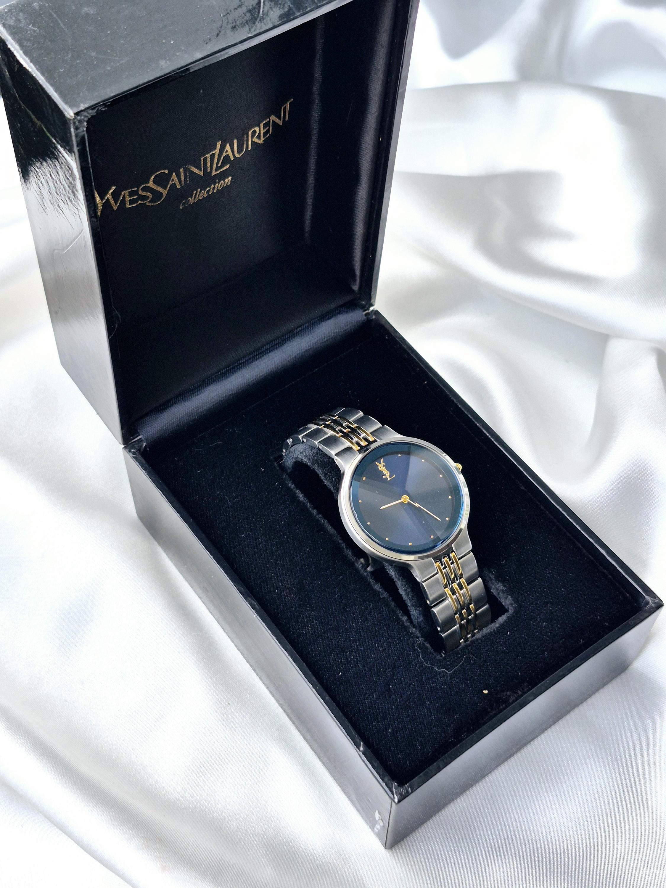 Blue Ysl Watch - Etsy