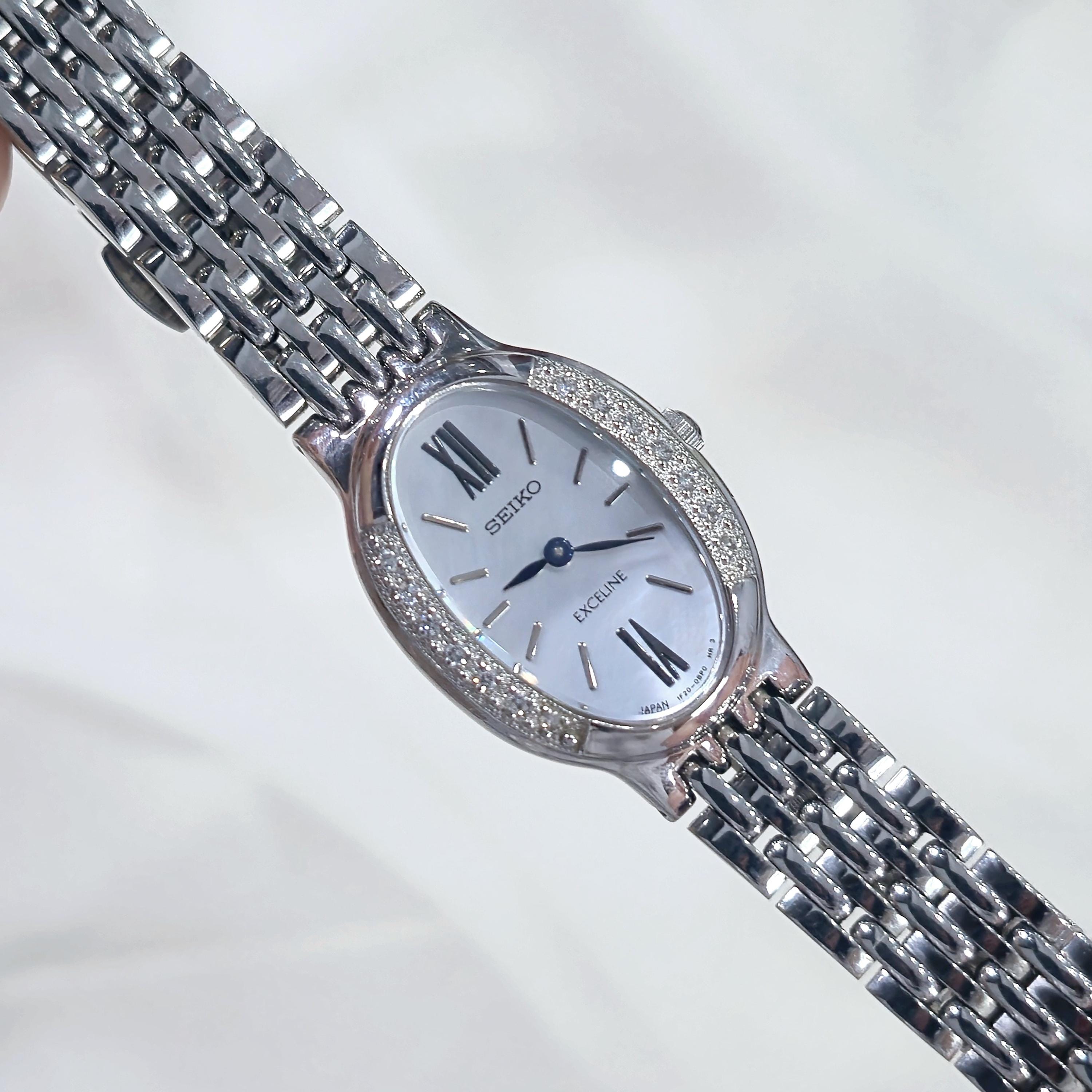 Seiko Exceline Diamond - Etsy