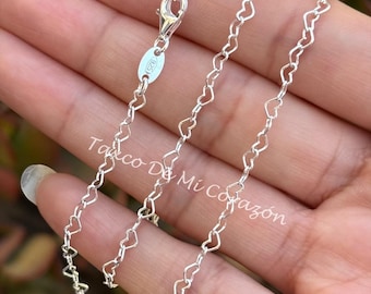 Vintage Silver Chain Bracelet, Mexico 925 GA01 Curb Chain Bracelet