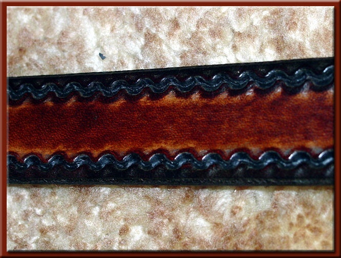 ROPE BORDER Design - A Beautifully Hand Tooled, Hand Crafted Leather ...