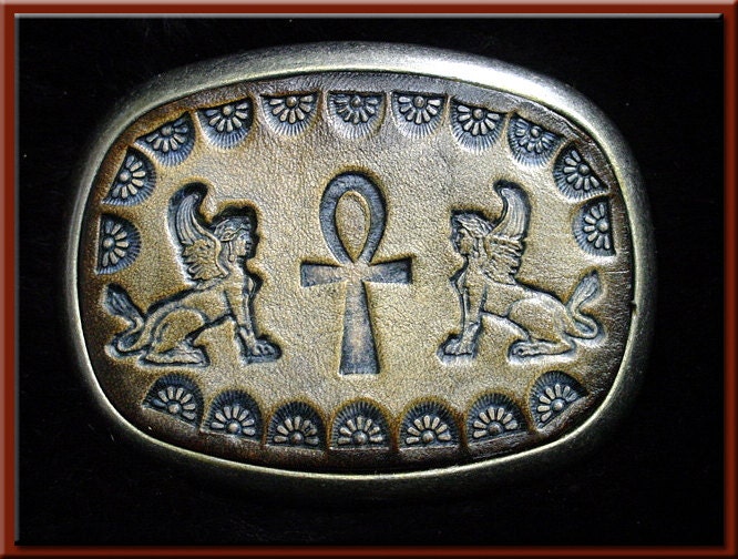 Egyptian top belt buckle