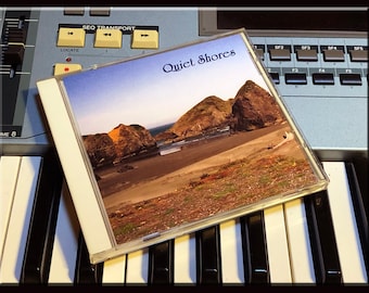 QUIET SHORES CD. Natural Sound of Ocean Waves on the Beaches of California. Aids in meditation, massage, relaxation, falling asleep