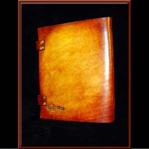 CALIFORNIA BEAR JOURNAL A Beautifully Hand Tooled & Crafted Full Size Leather Journal image 2