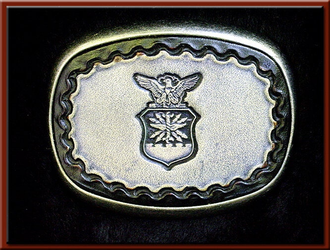 afb LOGO BUCKLE BELT Lsize United States AIR FORCE Emblem Design