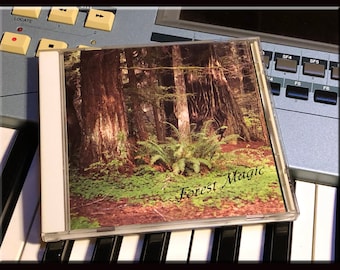 FOREST MAGIC CD. Natural Sound of Forest Birds of California. Aids in meditation, massage, relaxation, falling asleep