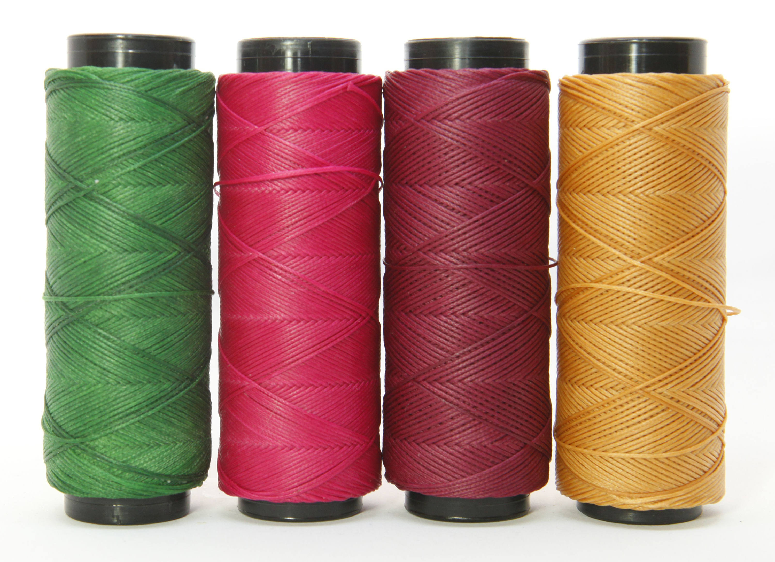 Knotting cord set 4 spools 100m each waxed polyester 0.8 Etsy