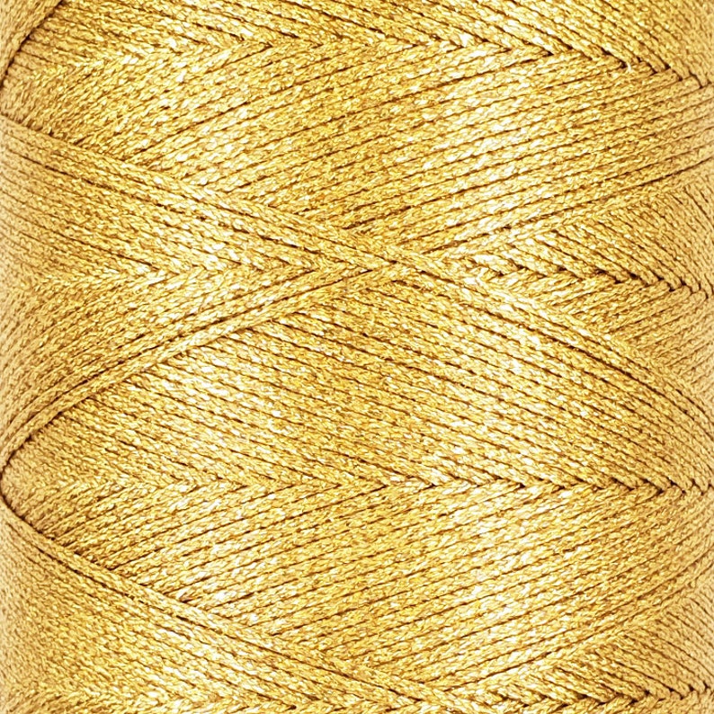Gold Metallic Waxed Cord 0.8mm Macrame Waxed Cord Polyseter Etsy