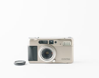 Near Mint｜Contax TVS 35mm Film Camera – Film Tested, Zeiss Lens