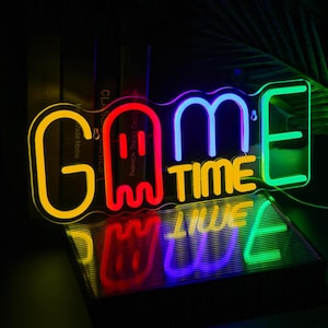 Gamepad LED Neon Sign – Dimmable Wall Light for Gamer Room, Bedroom, Party & Gifts