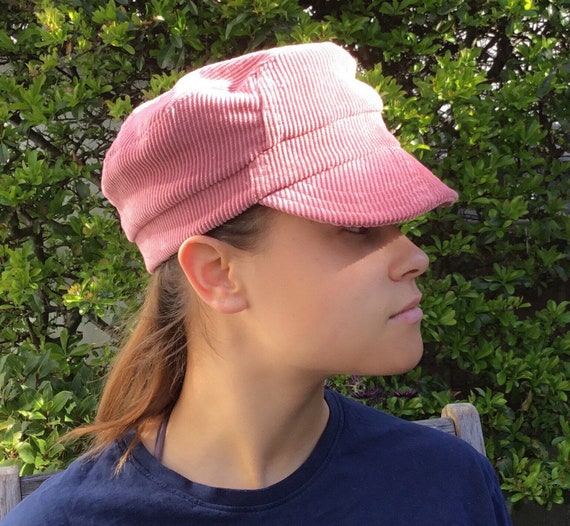 Pink Corduroy Fisherman Cap Recycled 