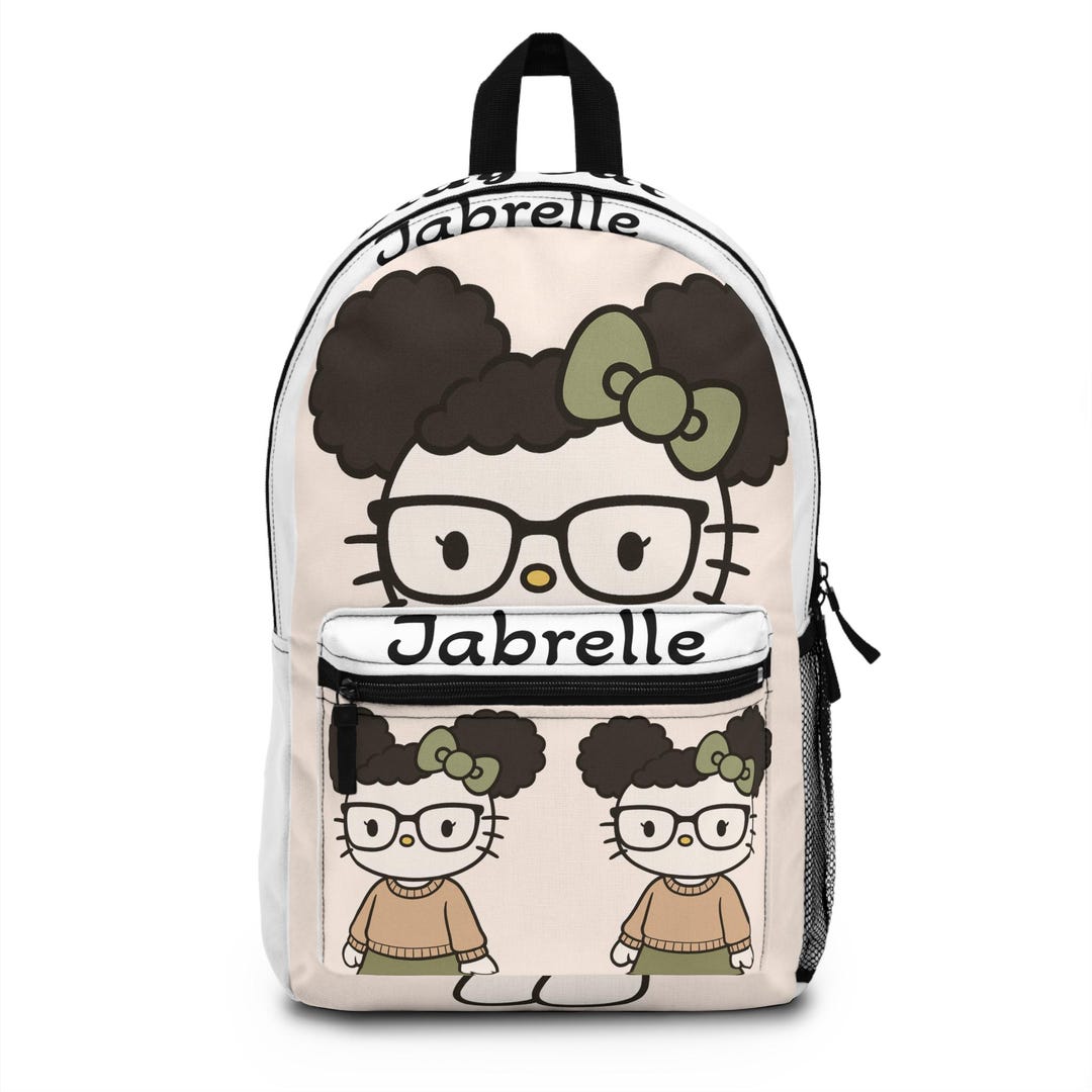 Character Design Backpack Personalized Character Backpack – Trendy School Bag, Customizable ...