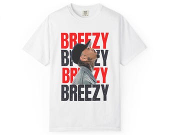 Garment-Dyed US Cotton Graphic T-Shirt: Unisex Street Fashion