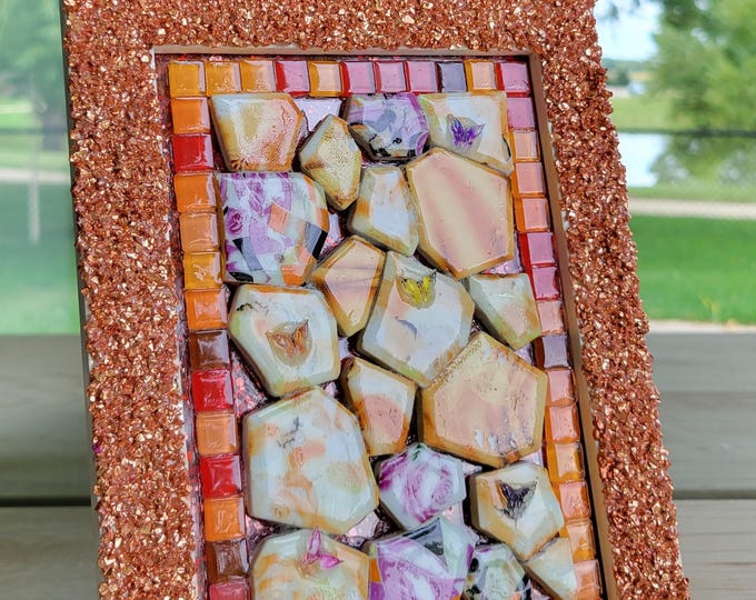 Glass Mosaic Art - Everything But The Kitchen Sink