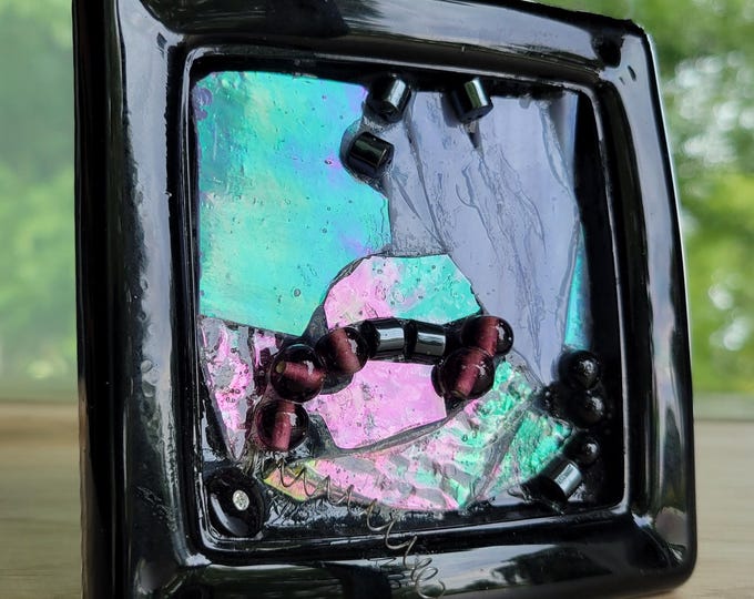 Mosaic Glass Art - Darkness