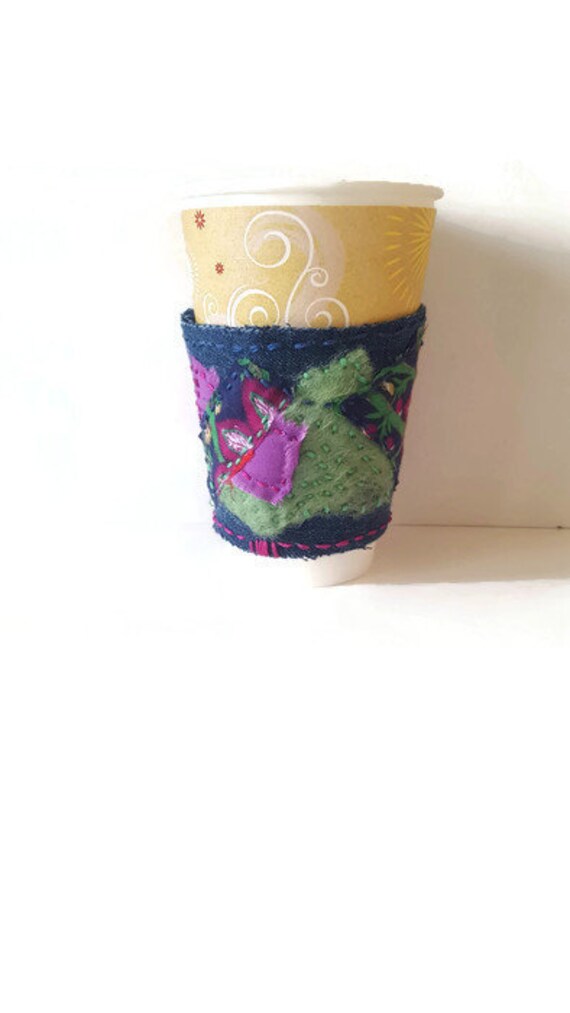 Download Reusable Coffee Cuff Coffee Cup Holder Coffee Sleeve Etsy