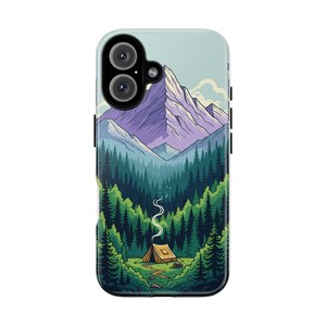 ZM Threads iPhone 16 Mountain View Camping Case
