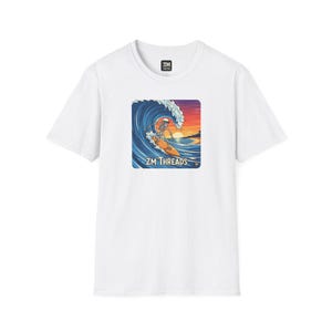 Surf Style T-Shirt by ZM Threads