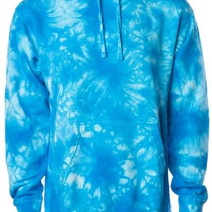 Tie Dye Hoodie • Unisex 9oz Midweight Sweatshirt image 2