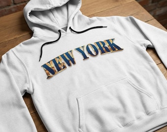New York Hoodie • NYC Sweatshirt • Streetwear Hoodie