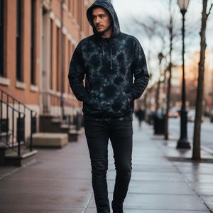 Tie Dye Hoodie • Unisex 9oz Midweight Sweatshirt image 7
