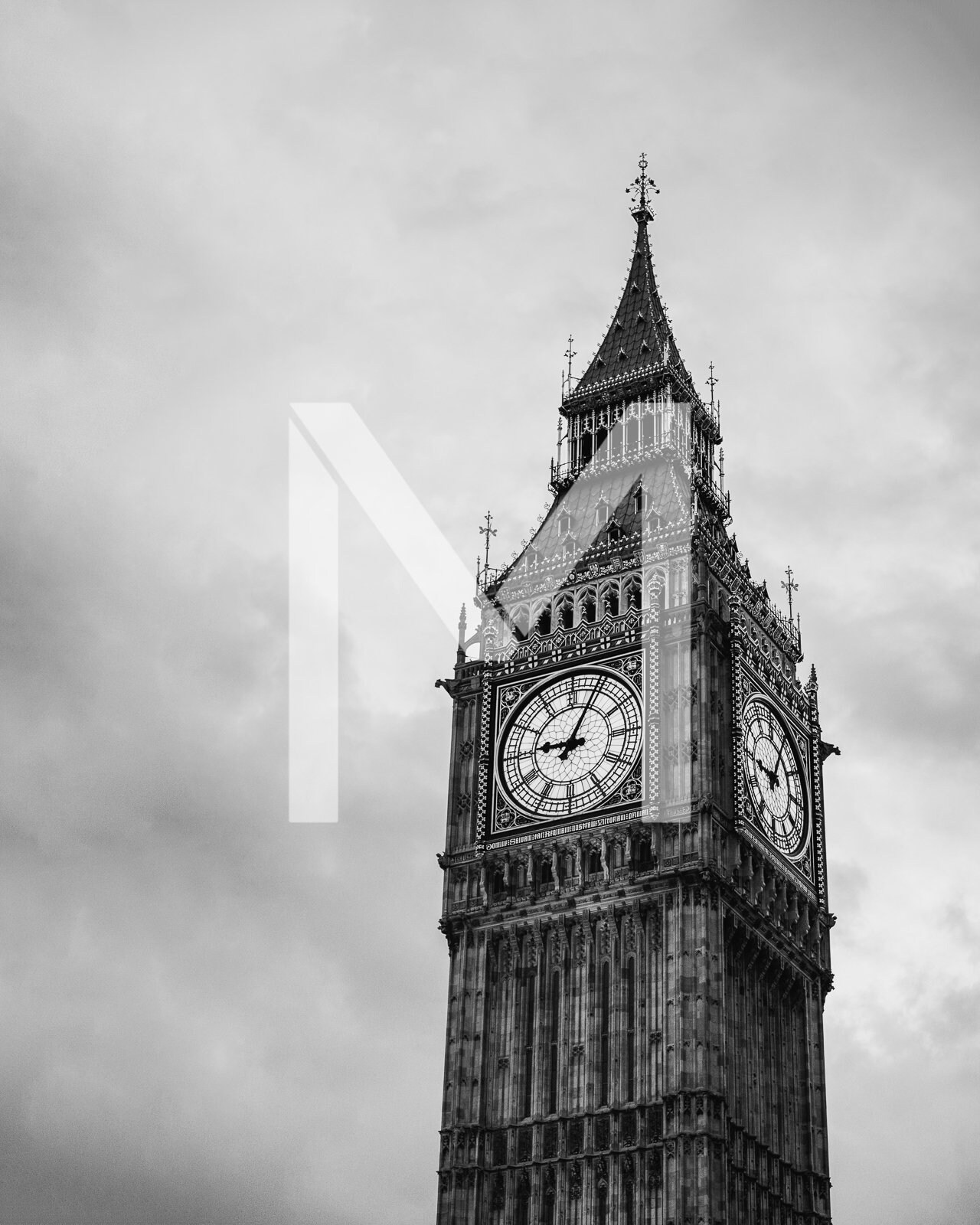 Big Ben Printable Architecture Photography of Big Ben Tower, in London ...