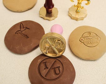 Custom Metal Stamp For Pottery Custom Ceramic Stamp Pottery Stamp Custom Handmade Stamp Custom Logo Stamp Personalized Christmas Gifts