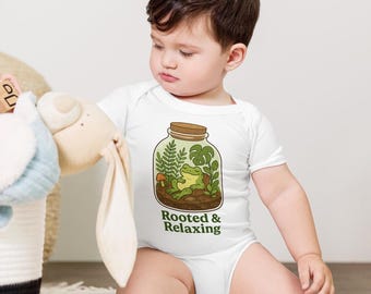 Mono para bebé con raíces y relajante