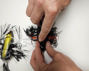 FlipintheBird Topwater Bass Lure – Realistic Bird Bait – Handmade Fishing Gift for Dad, Husband, Angler – Collector’s Tackle