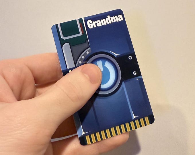 Custom Reboot Card | Video Game Collectible | Battle Royale Gamer Gift