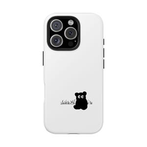 Cute Bear Phone Case, Tough Phone Cover, Animal Lover Gift, Fun Tech Accessory, Unique Phone Protection, Teddy Bear Design