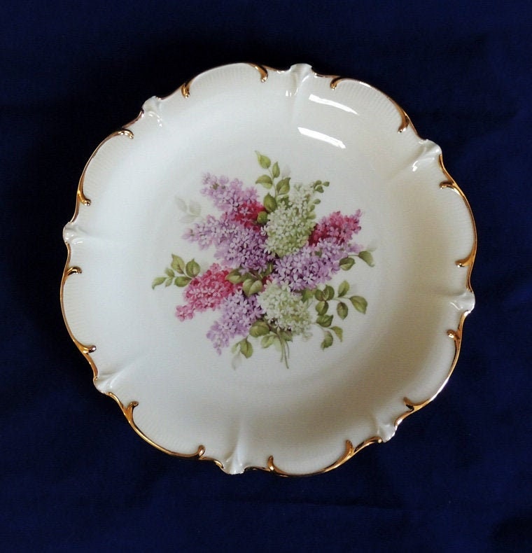 Vintage Large Schumann 12 Plate Platter.. Lilac Time Pattern.. Arzberg