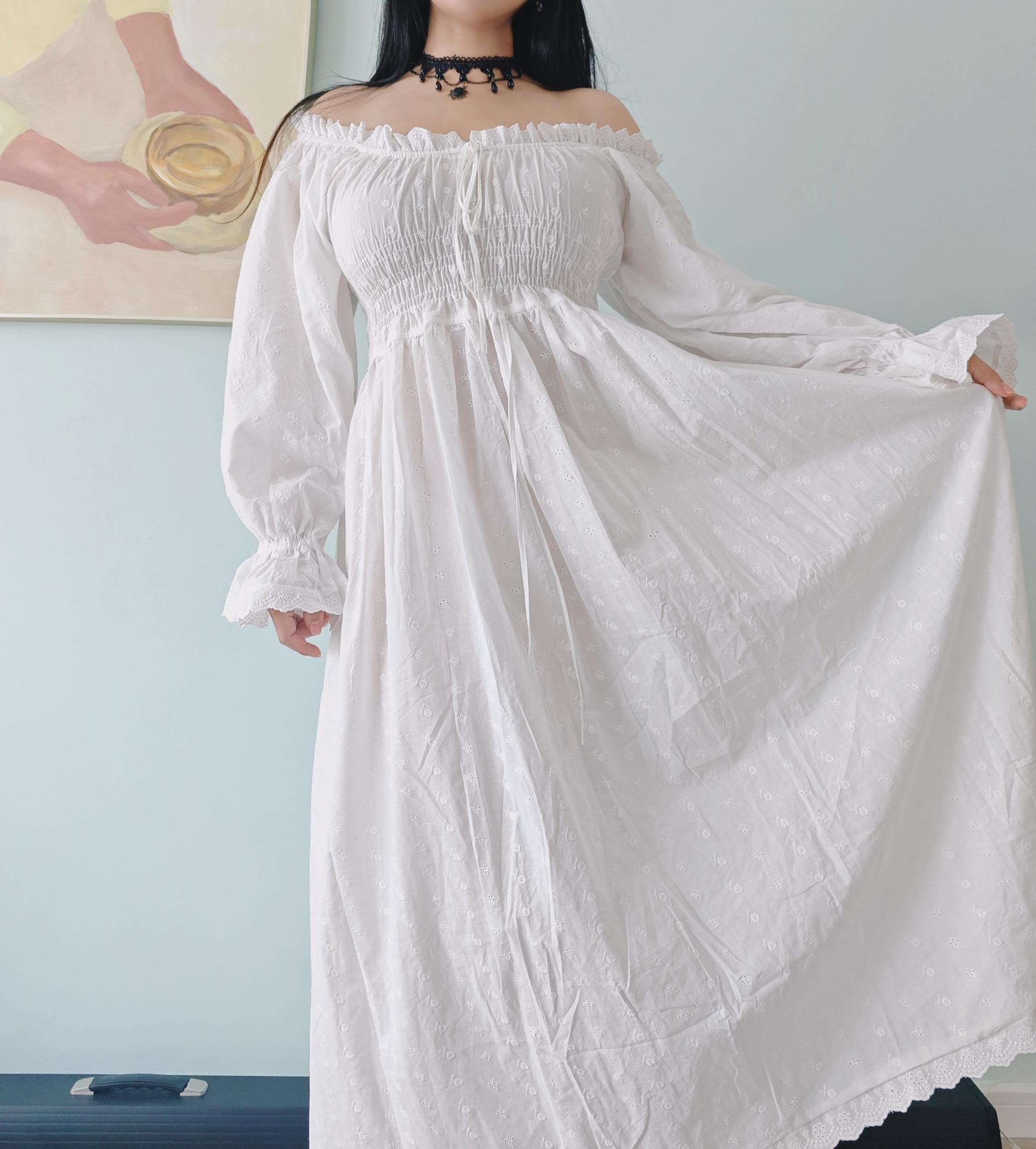 knee length dresses for ladies The Raw Milkmaid Dress main image 1