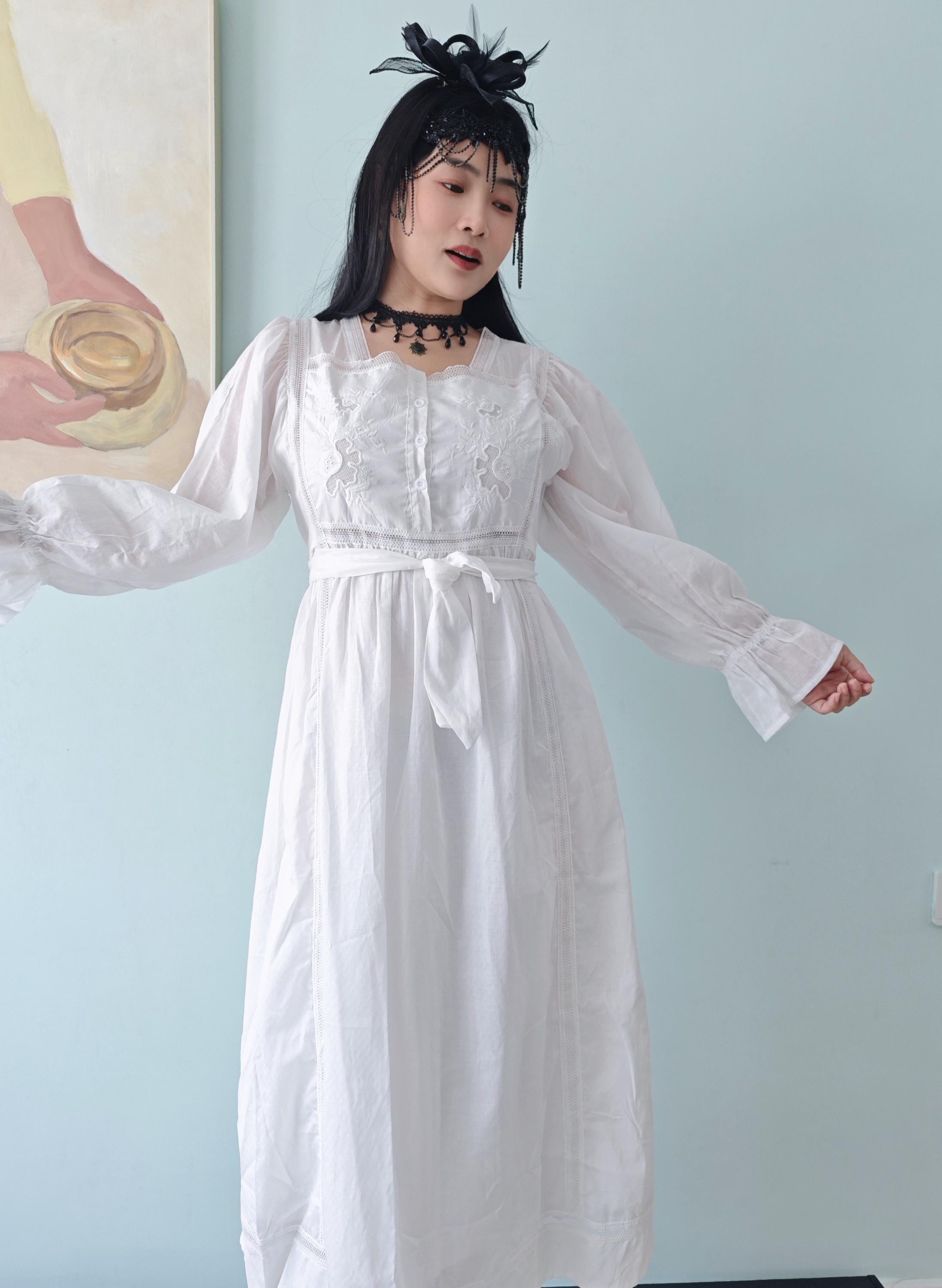 Milkmaid Dress Lace - Etsy