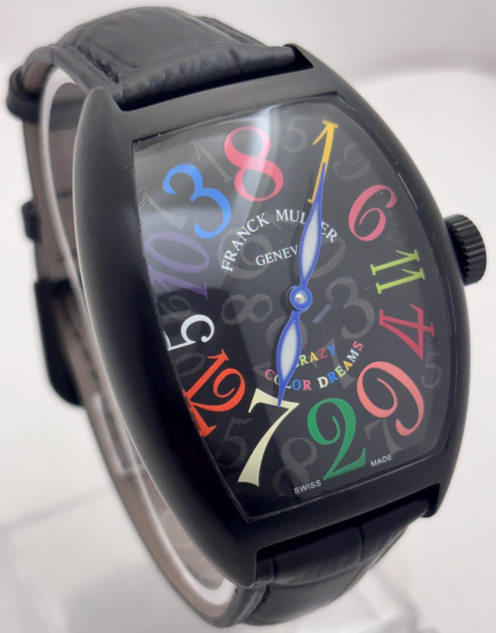 Vintage Franck Muller Automatic Black Dial Men's Wrist Watch