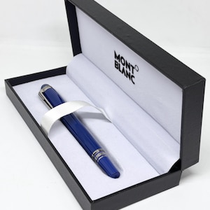 Pluma estilográfica Montblanc vintage con elegante estuche de regalo y envío gratuito.