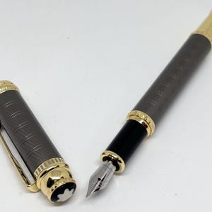 Vintage Montblanc fountain pen with elegant gift box with free shipping