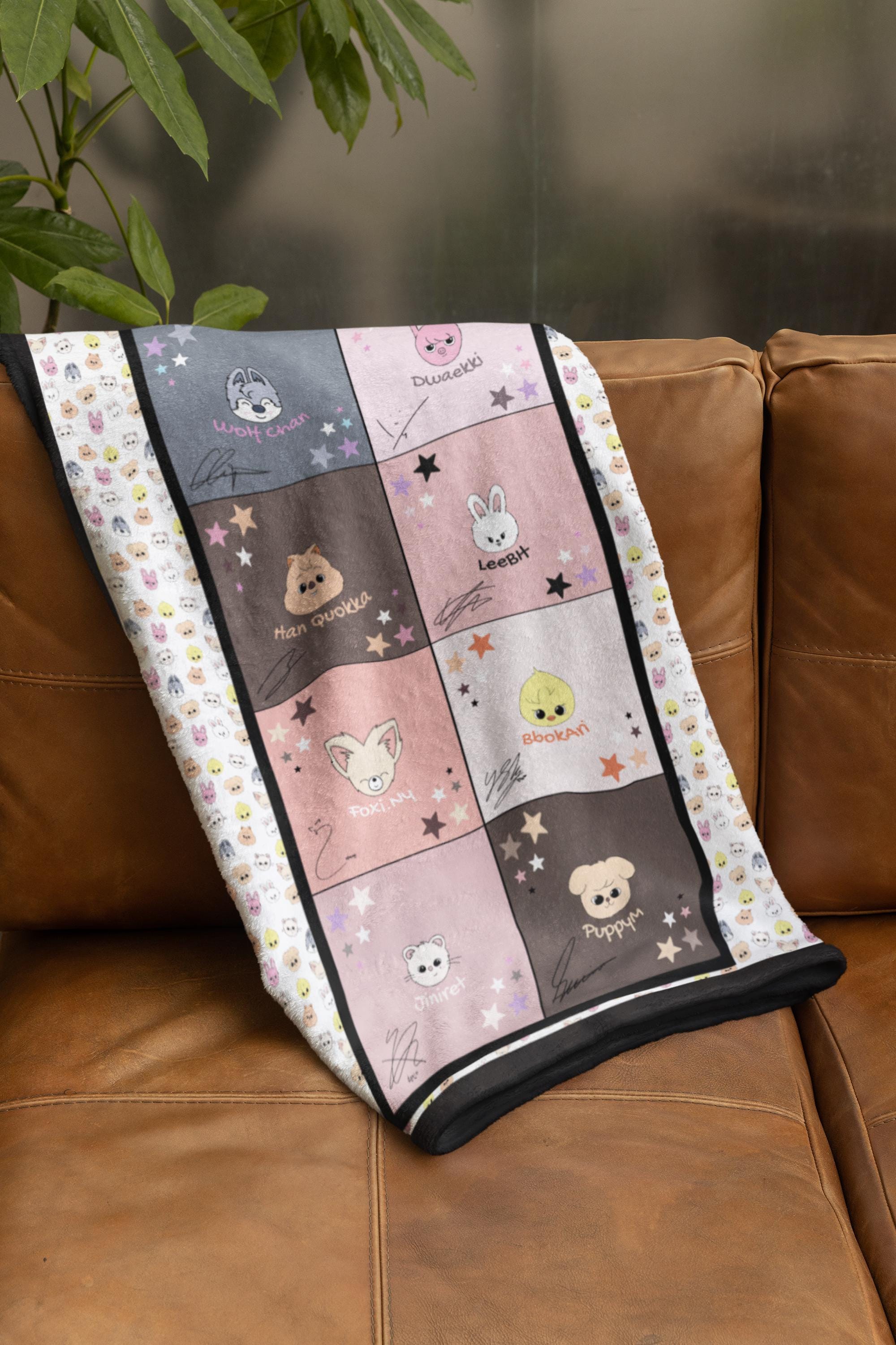 Stray Kids Skzoo Blanket - Etsy