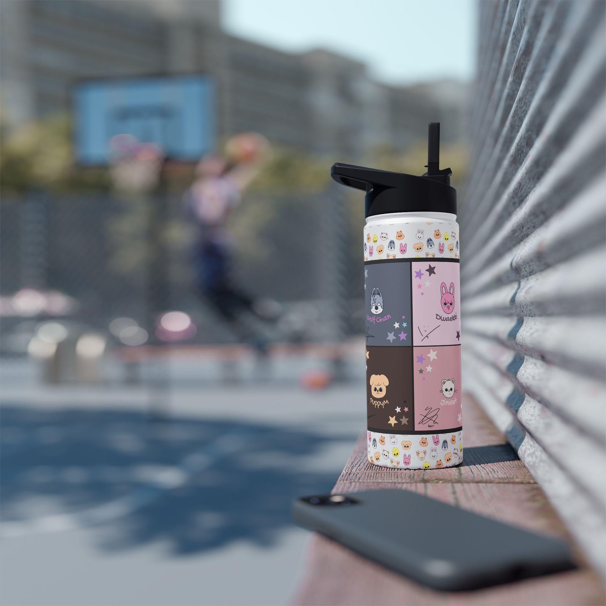 Stray kids water bottle - Etsy 日本