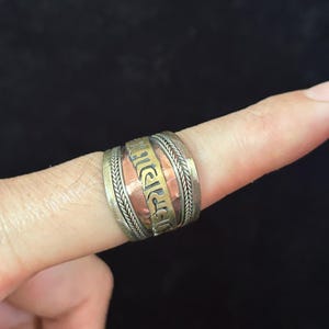 Exquisite Retro tibetische handgemachte Messing tibetische Ring Adler Statue Ring verstellbare Ring handgemachte Punk Antik Ring Männer, Frauen Geschenk fe022