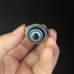 Exquisite Tibet Handgemachte Messing Kupfer TianZhu Amulett Ring Statue Ring Verstellbar Ring Handgemachte Punk Antike Perlen Ring Herren, Damen Geschenk 01