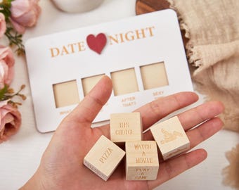 Date Night Decision Dice, Valentine's Gift, Anniversary Gift