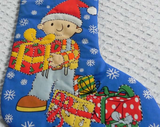 Bob the Builder Christmas Stocking CLEARANCE - Etsy