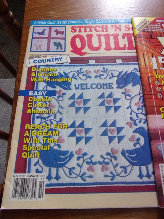 Quilting Pattern Books Lot of 3 Colonial Quilt Patchwork 