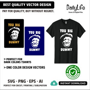 Fred Sanford Svg Png, Sanford and Son png, Good Times Svg Png, Vintage Movie Png, Silhouette, Sublimation Png, Cricut Clipart