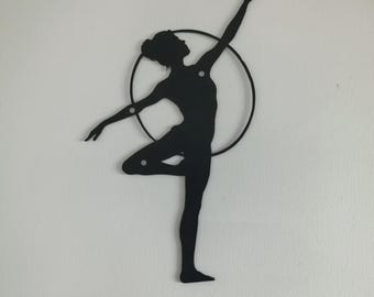 Personalized Dance Metal Sign: Custom Ballerina Room Decor