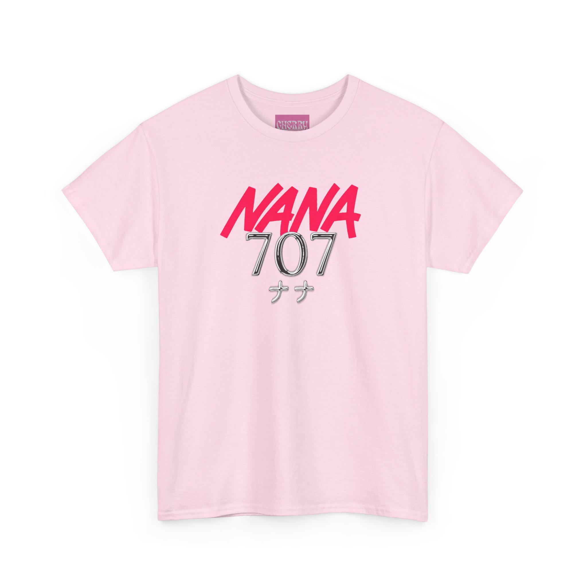 NANA 707 Graphic Tee - Retro Unisex Cotton T-shirt | Nana & Hachi