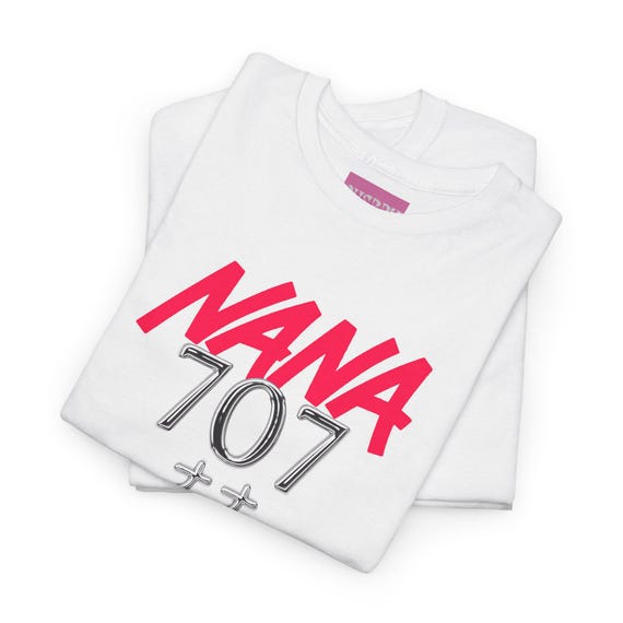 NANA 707 Graphic Tee - Retro Unisex Cotton T-shirt | Nana
