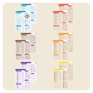May include: A collection of colorful achievement tracker charts, featuring various layouts and designs. The charts have a white background with colorful accents and text. The charts are designed to track badges and awards.