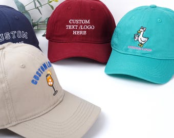Cappelli con testo ricamato personalizzato, cappelli con logo personalizzato, cappelli da confraternita, cappellino da baseball unisex, cappelli da addio al nubilato, cappellini personalizzati, regali per papà, mamma, sposa